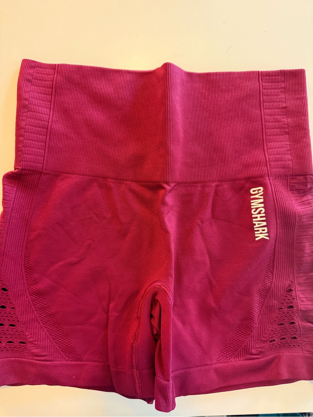 Gymshark High-Waist Seamless Shorts - Magenta